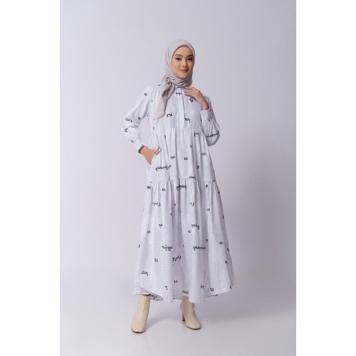 Best Seller Zm Zaskia Mecca - Hiby Gamis - Aksara Nusantara - Edisi Aksara Jawa