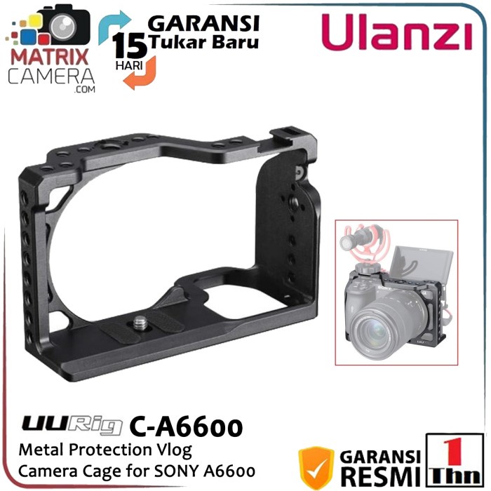 ULANZI UURIG C-A6600 VLOG CAMERA CAGE FOR SONY A6600