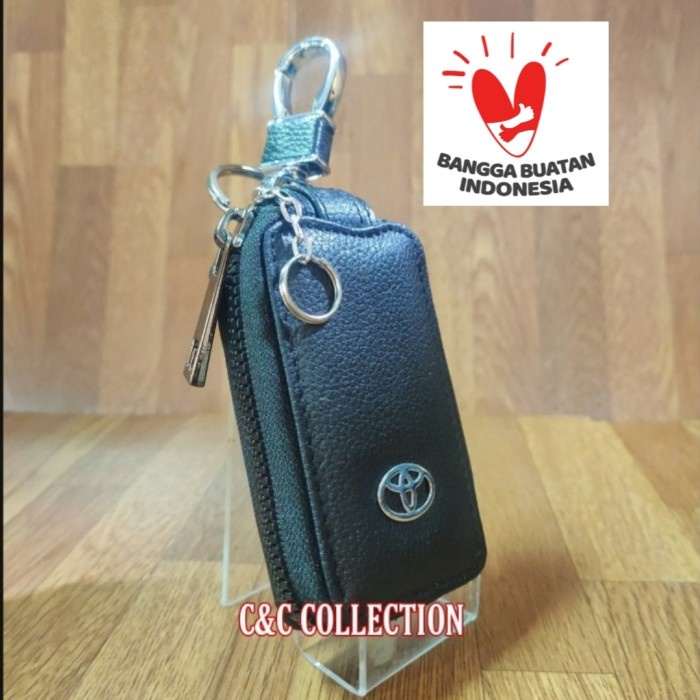 TOYOTA DOMPET STNK GANTUNGAN KUNCI STNK MOBIL KULIT ASLI KEYLESS UMKM