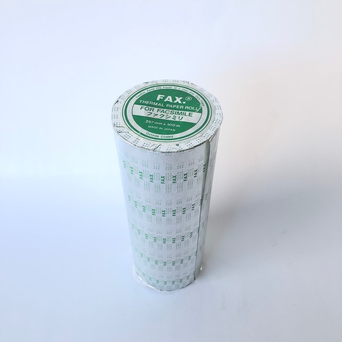 

Promo Jual Kertas Fax Thermal Paper Roll Facsimile 257Mm X 100M (Pb-60)Am