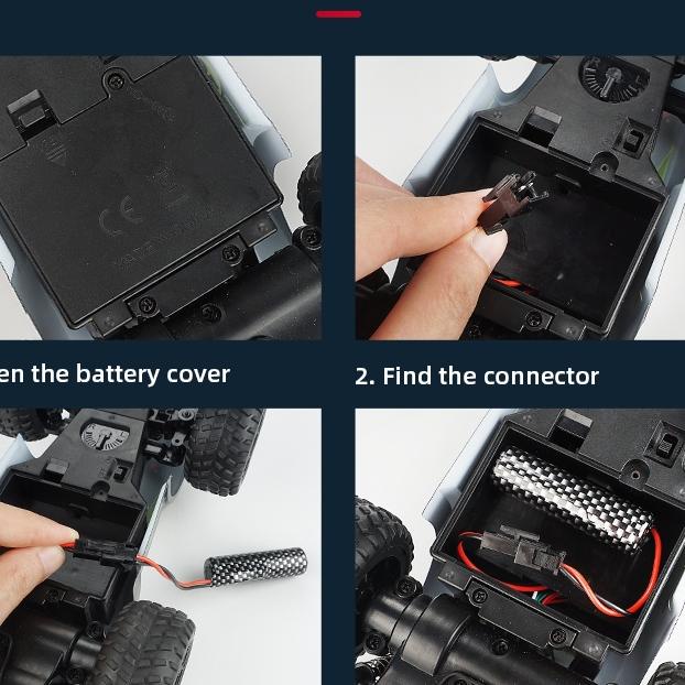 2.4G Mobil Remote Control Offroad High-Speed Mobil Rc Drift Mobil Remot Besar Dengan Lampu Mobil Rem