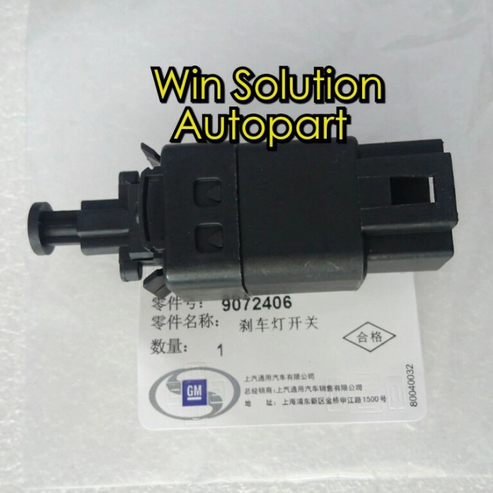 Terbaru Sensor Switch Rem Stop Lamp Lampu Chevrolet Lova Kalos Optra Spark 1.2