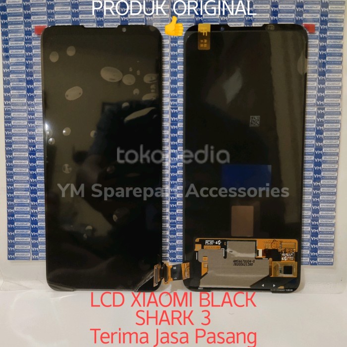 LCD TOUCHSCREEN XIAOMI BLACK SHARK 3 ORIGINAL BLACK