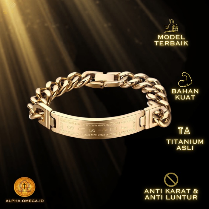 Gelang - Gelang Salib Jesus Gelang Salib Titanium Gelang Salib Pria Elegan