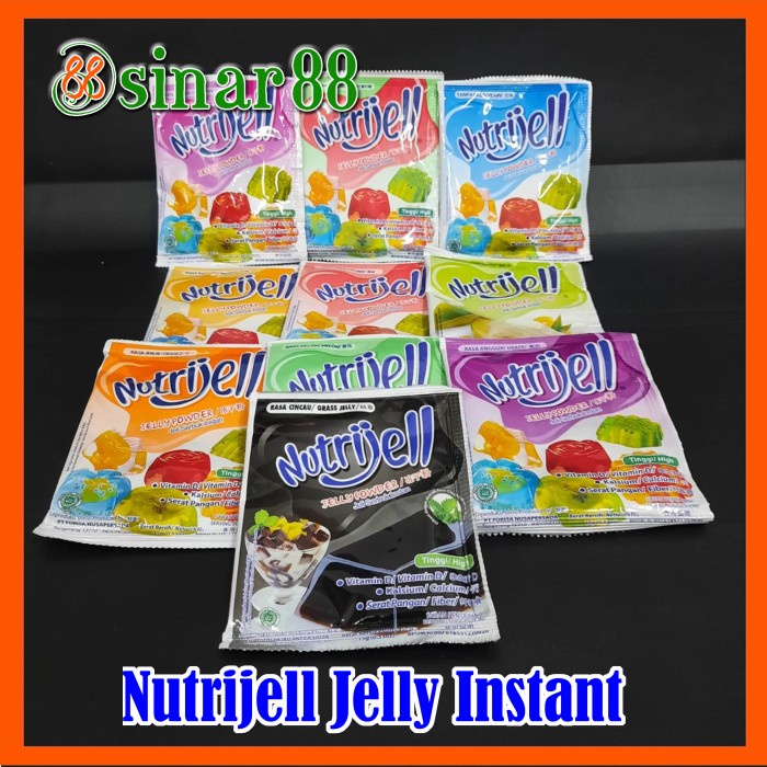 

Ready...Ready...Ready...] Nutrijell Jelly Instant Bubuk 15gr