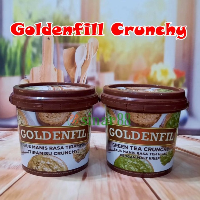 

siap kirim] Goldenfil Tiramisu Crunchy 1kg