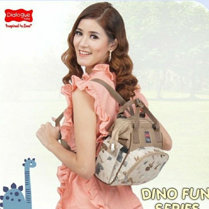 Dialogue Baby - Dgt7253 Tas Bayi Kecil Dino Fun Series