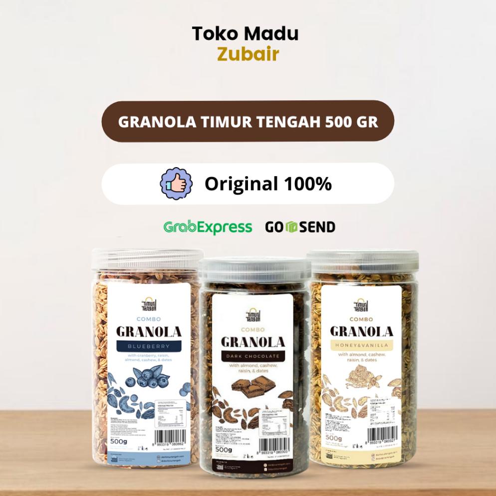 

Ready Granola Timur Tengah 500 Gram Sereal Oat Makanan Sehat Original