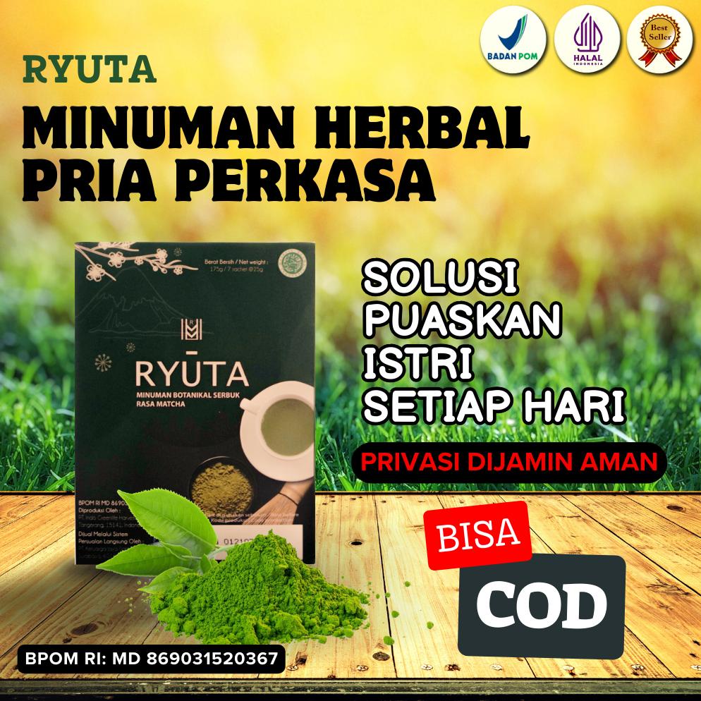 

Ready Ryuta Obat Kuat Pria Tahan Lama Original Minuman Teh Herbal Stamina Pria Dewasa BPOM Solusi Ejakulasi Dini