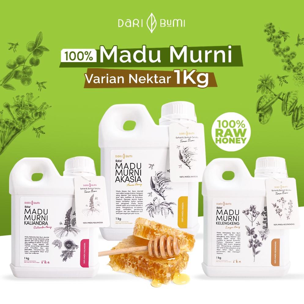 

Ready Dari Bumi Madu Murni 1kg Varian Raw Honey Asli