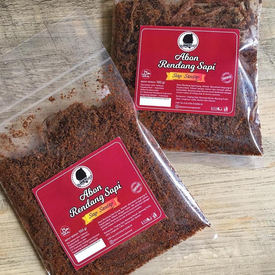 

Abon Rendang Daging Sapi Jajanan Eyang Wiwiek