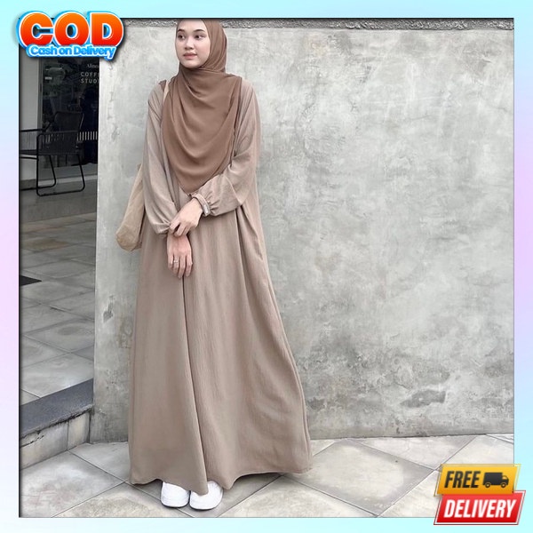 Pakean Sholawat Majelisan Dres Ghamis Murah Atasan Terusan Muslim Gemis Rmaja Bestseller Gamia Korea