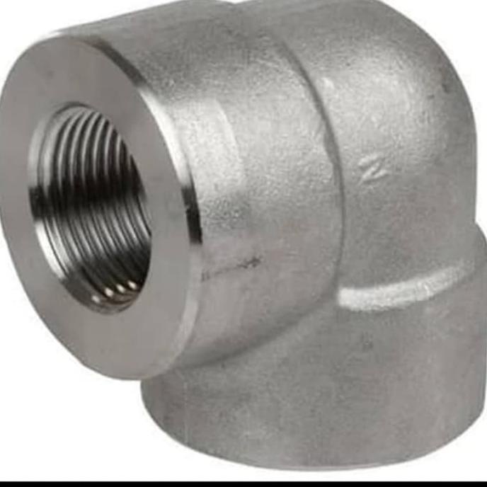 Elbow stainless class 3000 drat 1/4" inch / Knee ss 304 class 3000