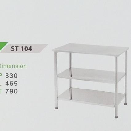 Royal St 200 Rak Kompor St200 Meja Dapur Stainless Steel Kitchen Set Semuasukoko