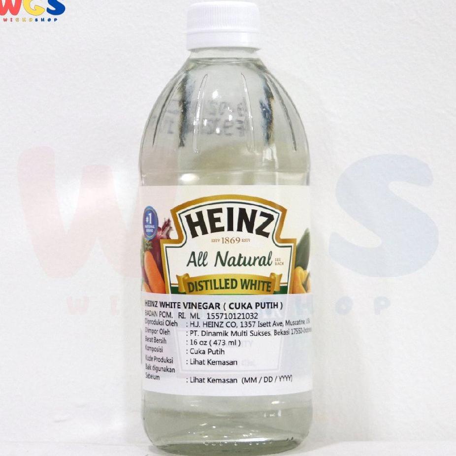 

Heinz All Natural Distilled White Vinegar 5% Acidity 16 Fl Oz 473Ml