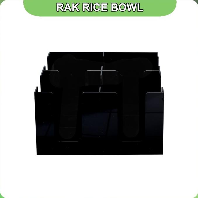 

Rak Paper Rice Bowl / Paper Bowl Organizer 4 Slot LS