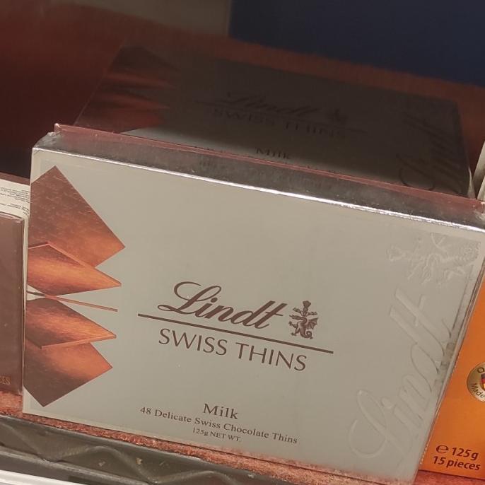 

!!!!!!] LINDT MILK THINS 125 GRs