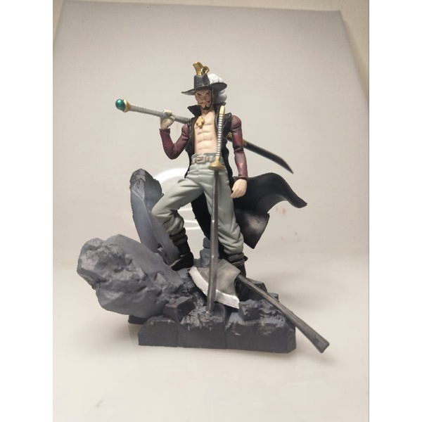 one piece) (no box) action figure anime statue mihawk