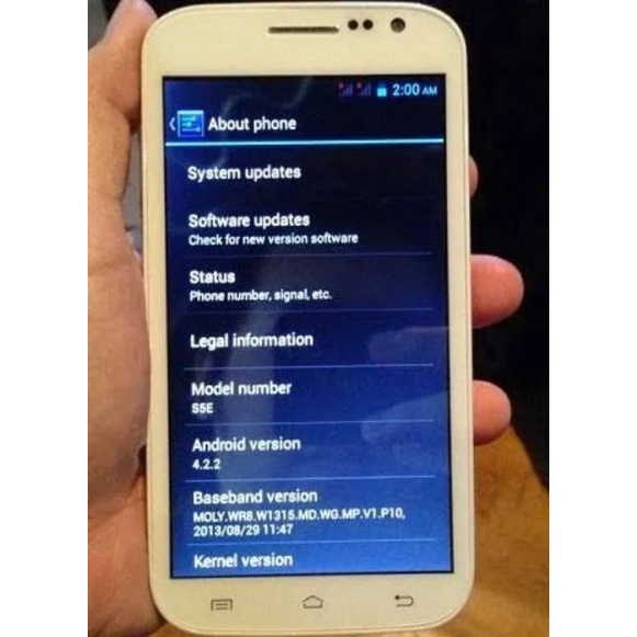 Lcd Tc Hp ADVAN S5E Pro ori cabutan normal