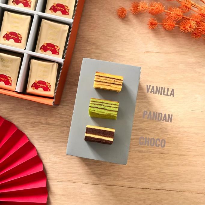 

Sale Now Olive And Pam - Prosperity Box Mini Lapis Legit /Hampers Imlek Kue Cny Terbaik