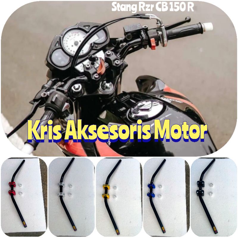 STANG RZR STANG ROADRACE CB 150 R OLD DAN PENINGGI STANG TINGGAL PASANG