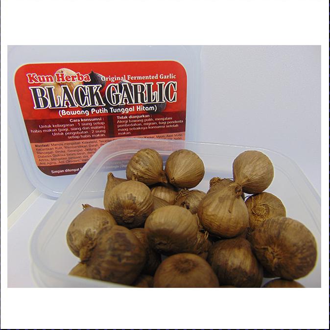 

BLACK GARLIC TUNGGAL 150 GRAM - BAWANG PUTIH HITAM TUNGGAL/LANANG