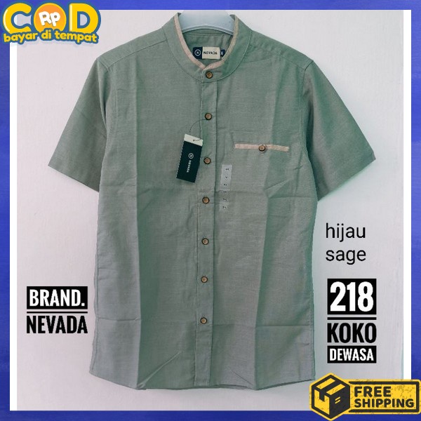 Atasn Kko Premium Kameja Kokoh Berkerah Hem Kokoj Bapakbapak Pakaian Kko Hari Raya Idulfitri Kmja Ko