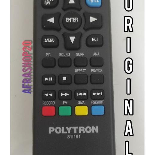 Remot Remote Tv Led Polytron 81I191 / 81I8355 Berkualitas Pld20 / Pld22 / Pld24 / Pld32 / Pld40 / Pld43 / Pld50