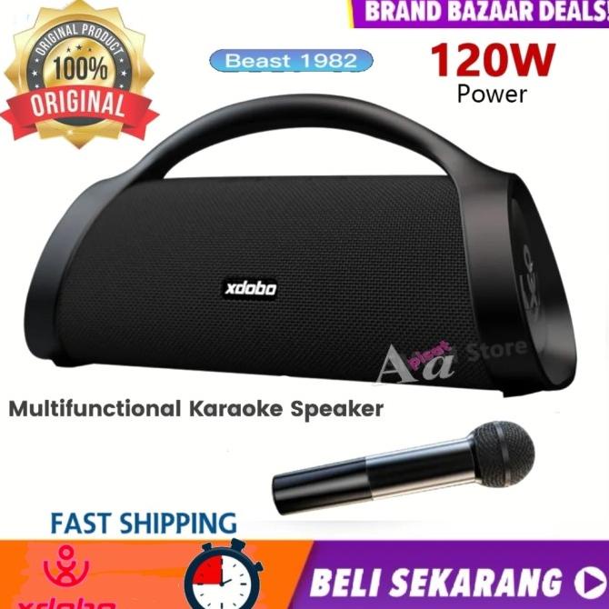 Xdobo Beast 1982 120w RMS V5. 3 Speaker Wireless Bluetooth Original