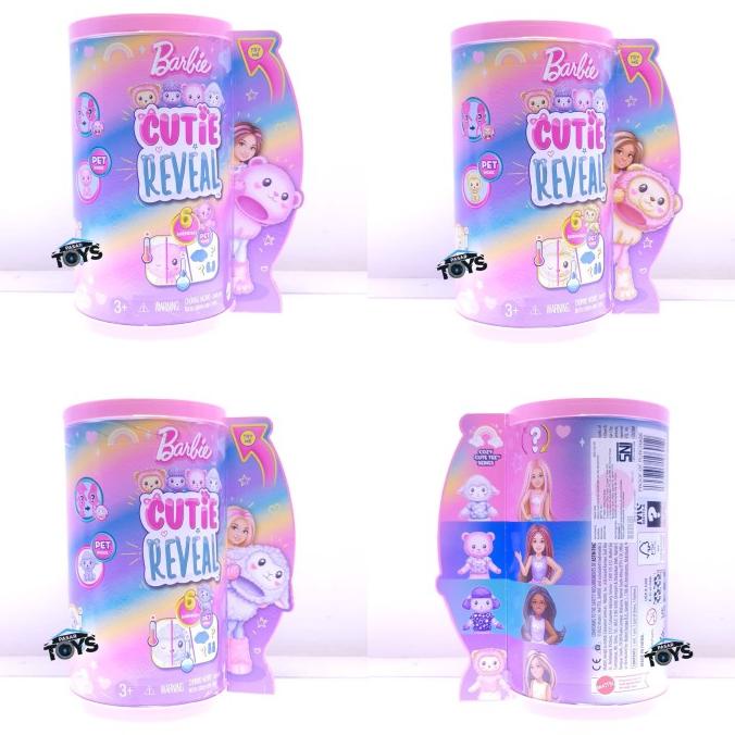Barbie Cutie Reveal Chelsea Doll & Accessories Cozy Cute Tees Series