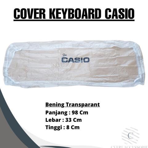 Cover Keyboard Casio Transparant Penutup Debu Keyboard Casio