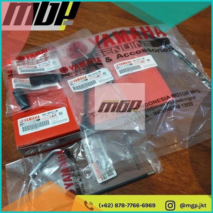 THROTTLE CABLE KIT KABEL GAS KIT SET DENGAN KABEL POMPA OLI YMH FIZR 1