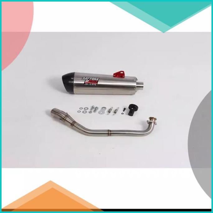 knalpot daytona gp taper r15 vixion crf150 cb150 klx150 fu fi mx king