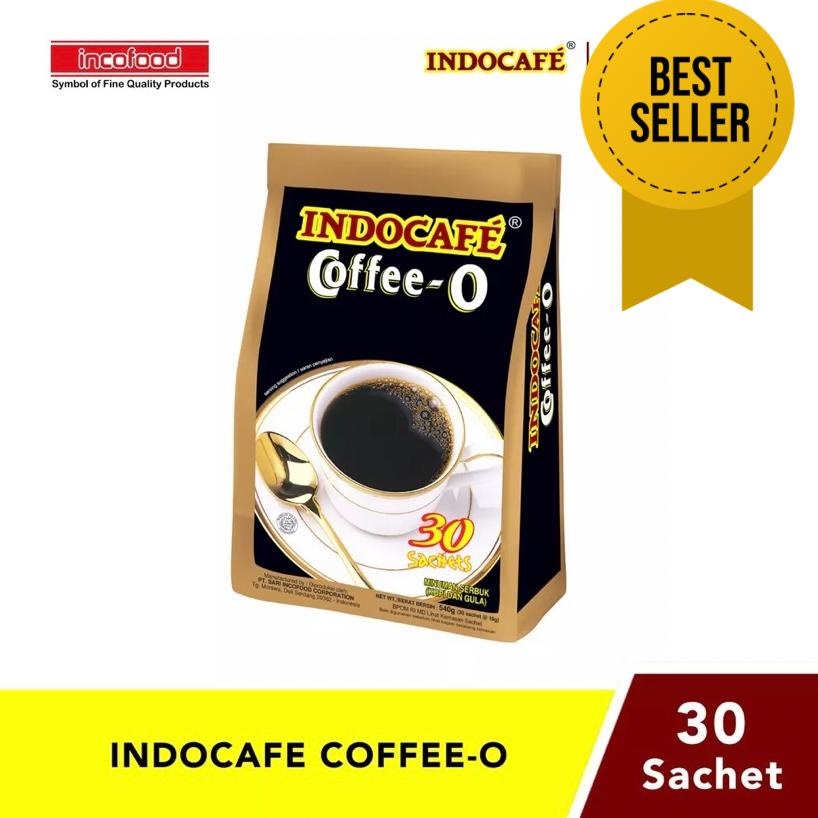 

Indocafe COFFEE - O isi 30 Sachets / CoffeeO / Kopi Hitam Indocafe / Kopi O