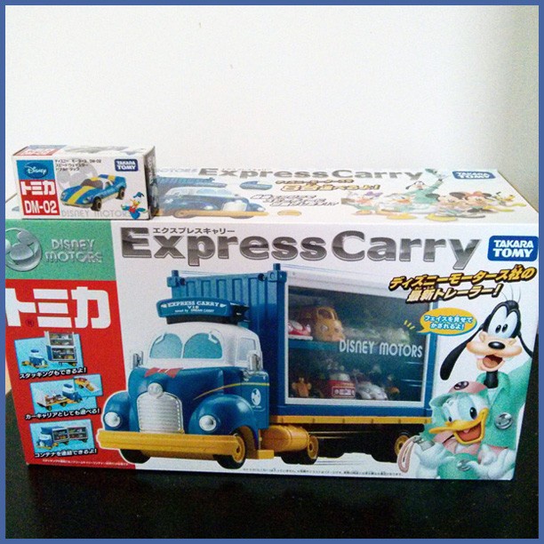 {JovankaShop} Tomica Disney Express Dream Carry Container Truck Donald Duck Limited