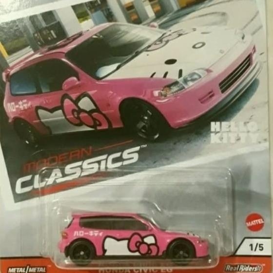 hotwheels honda civic eg hello kitty