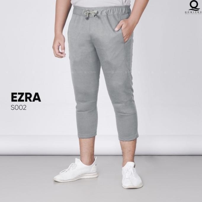 READY STOCK CELANA SANTAI PRIA SLIM FIT SPORTY 7/8 PANTS EZRA QOMISHU !!!!!