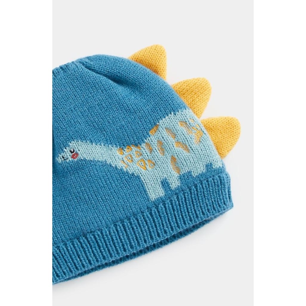 READY STOCK MOTHERCARE DINOSAUR KNITTED BABY HAT - TOPI ANAK LAKI-LAKI (MULTI) 