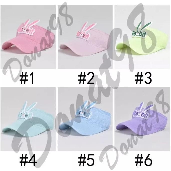 TERBARU TOPI ANAK RABBIT TOPI GOLF ANAK RABBIT TOPI ANAK VISOR TOPI PANTAI 