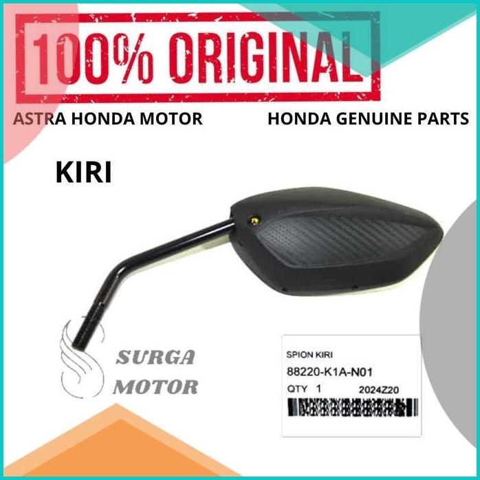 Kaca Spion Kiri BeAT K1A CBS 2020 2021 2022 Beat Street Ori Honda AHM