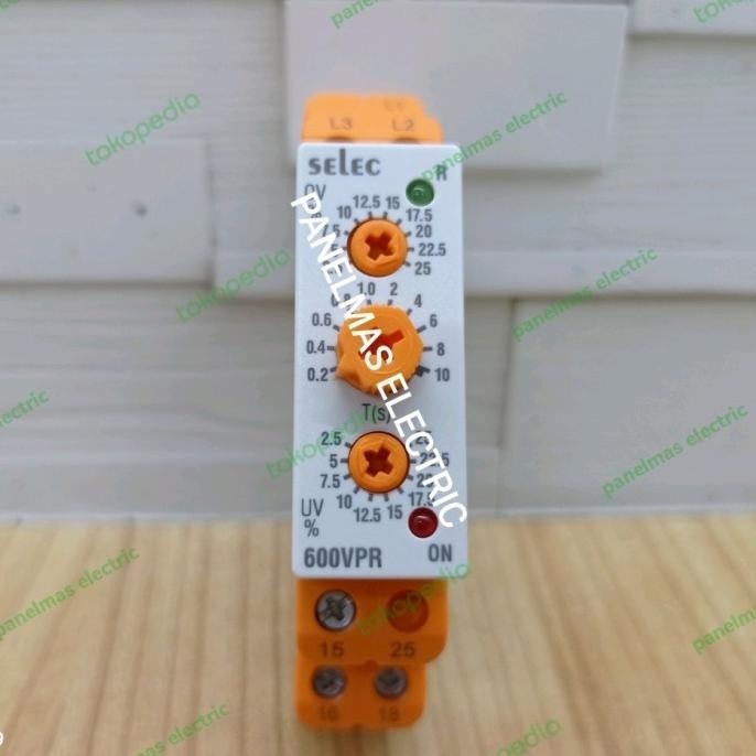 SELEC VOLTAGE PROTECTION RELAY 600VPR VPR PROTEKSI TEGANGAN PFR