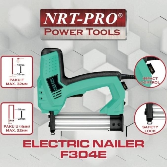 

NRT-PRO F304E Mesin Paku Tembak Listrik Stapler / Staples Electric