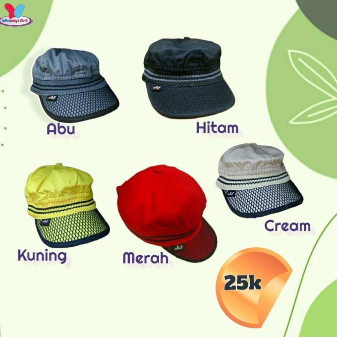 READY STOCK TOPI ANAK KOMANDO JJ KIDS TOPI ANAK 1 2 3 TAHUN TERMURAH 