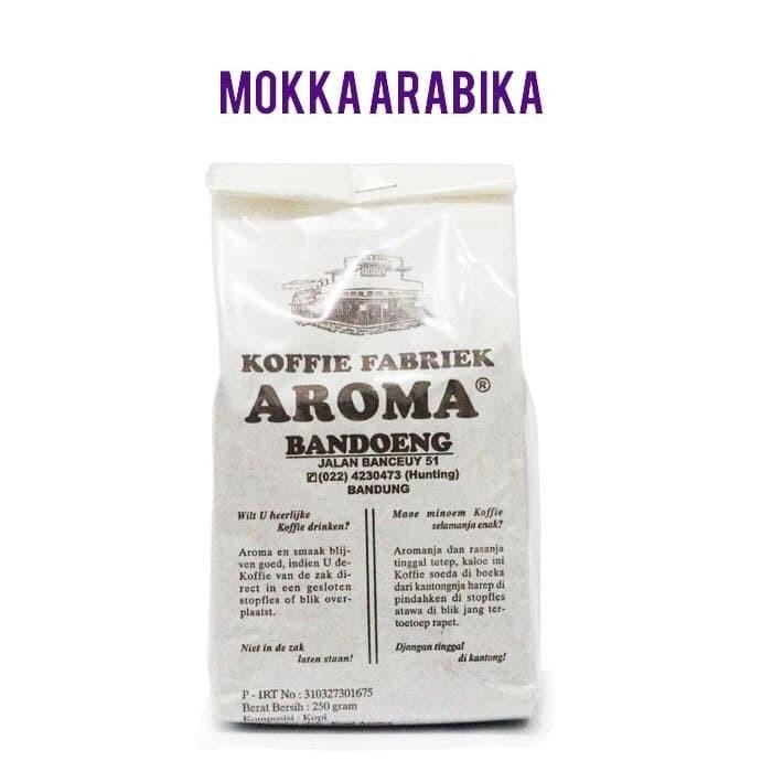 

Kopi Aroma Mocha Arabika Biji 250 GR Best Seller