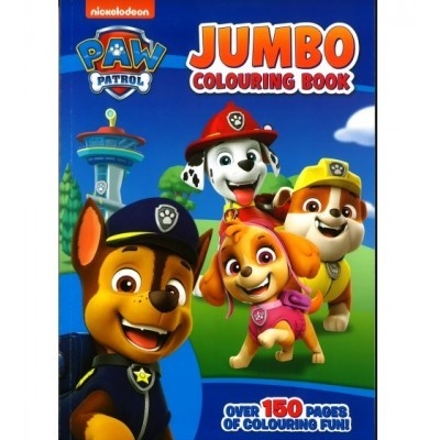 Paw Patrol Jumbo Colouring Book