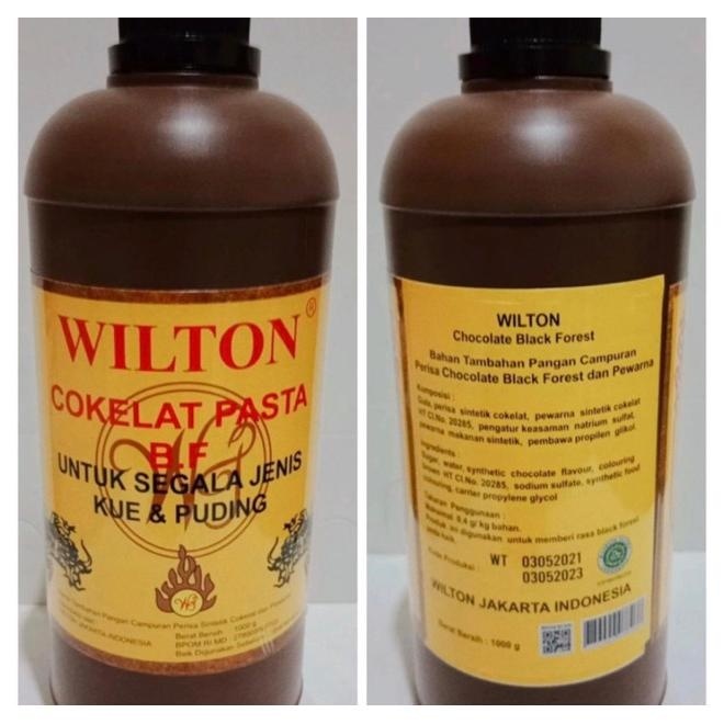 

Pasta Coklat Wilton 1 L / Pasta Wilton Coklat Blaforest 1 Liter