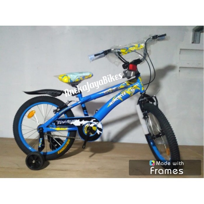 [Original] Sepeda Anak Bmx 18 Wimcycle Voltus Diskon