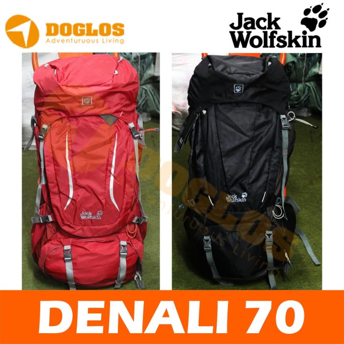 ✅Baru Jack Wolfskin Denali 70 Tas Gunung Carrier Jws Original Hiking Limited
