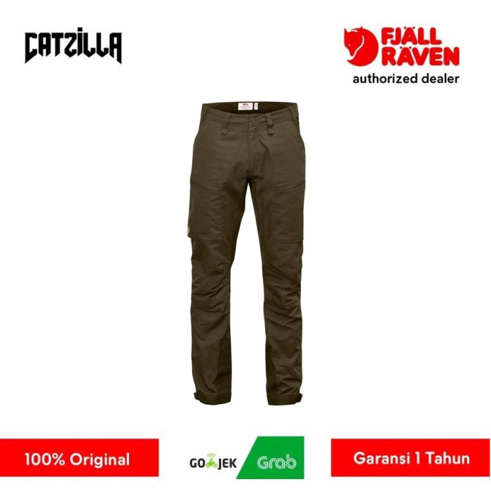 ✅Baru Celana Cargo Fjallraven Abisko Lite Trekking Trousers Dark Olive Diskon