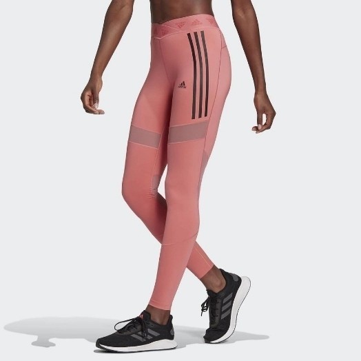 ✅Baru Original Legging Adidas Mesh Tight Women H47470 Hazros/Black Pink Diskon